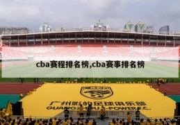 cba赛程排名榜,cba赛事排名榜