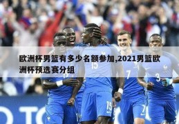 欧洲杯男篮有多少名额参加,2021男篮欧洲杯预选赛分组