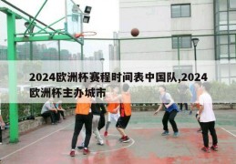 2024欧洲杯赛程时间表中国队,2024欧洲杯主办城市