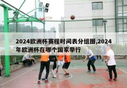 2024欧洲杯赛程时间表分组图,2024年欧洲杯在哪个国家举行