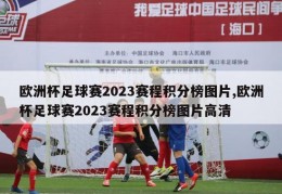 欧洲杯足球赛2023赛程积分榜图片,欧洲杯足球赛2023赛程积分榜图片高清