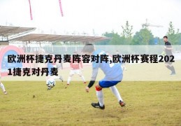 欧洲杯捷克丹麦阵容对阵,欧洲杯赛程2021捷克对丹麦