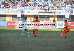 实况足球3欧洲杯球员,实况足球欧洲杯最佳阵容