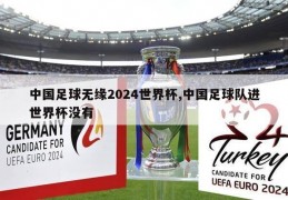 中国足球无缘2024世界杯,中国足球队进世界杯没有