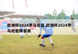 欧洲杯2024罗马尼亚,欧洲杯2024罗马尼亚阵容表