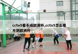 cctv5看不成欧洲杯,cctv5怎么看不到欧洲杯